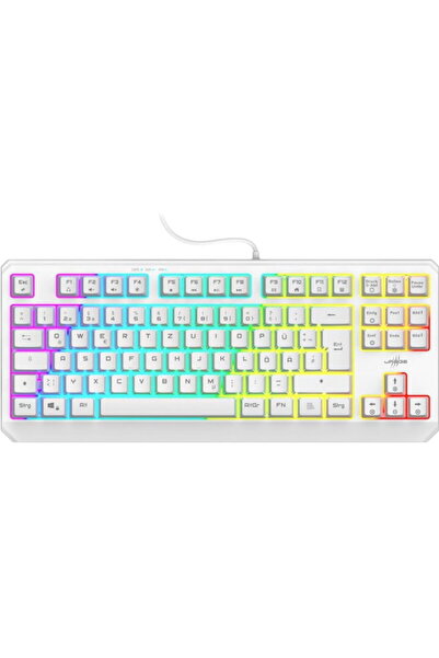 Urage Exodus 220 TKL Gaming Keyboard, White