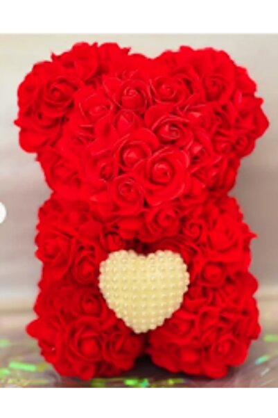 Crioflowers Red Foam Heart Bear