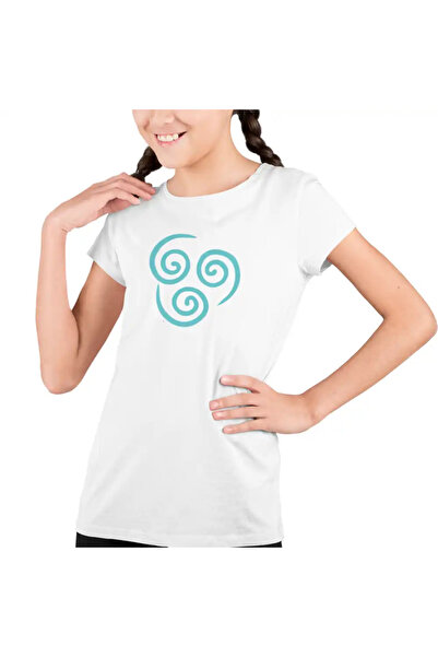 OEM Παιδικό Κορίτσι με Μπλούζα Avatar Airbender Element Symbol Airbender
