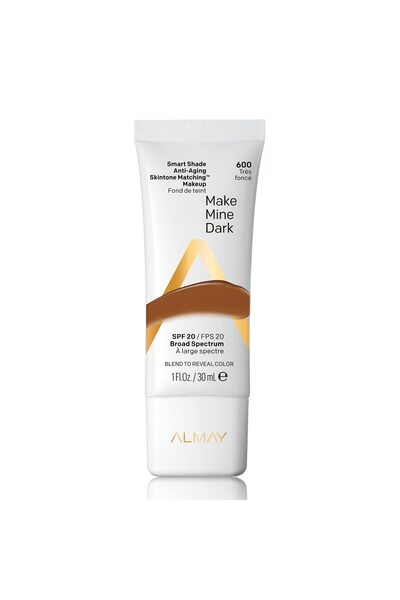 ALMAY , Smart Shade, Tone-matching, Liquid Foundation, 600, Make Mine Dark, 2...