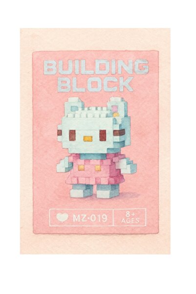 BASEL MAİSON KARAKTERLİ BRİCKS BUILDING LEGO OYUNCAK