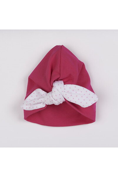 NEW BABY SHOP Căciulă turban pentru fete cu buline, mărimea 74 (6-9 luni)