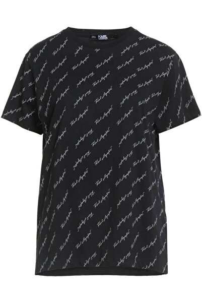 Karl Lagerfeld Women's all-over print t-shirt