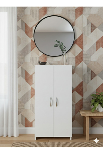 KZY Mobilya 110 Cm Portmanto&Ayakkabılık