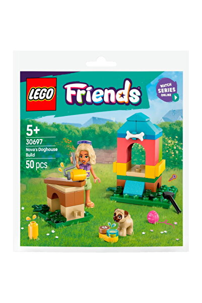 LEGO Căsuța pentru câini Friends Nova, construcție 45 de piese, 5+