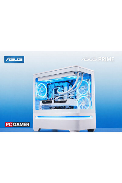 ASUS PRİME AP202 WHİTE RGB GAMER | RYZEN 5 9600X– RTX 5060 Tİ 8GB-16GB DDR5 R...