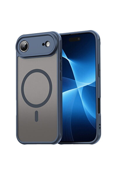 Techsuit Case for iPhone 17 Air - HaloFrost II MagSafe - Navy Blue