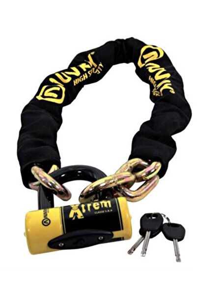 Genel Markalar CHAIN EXTREME 140 CM SRA Sertifikalı Motosiklet Zincir Kilit