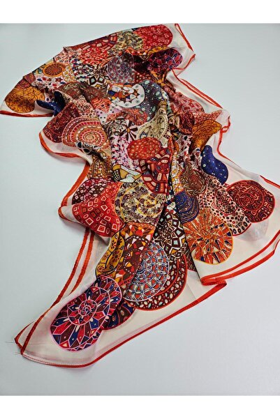 Shiva Scarfs Exotic Desem Voile Silk Shawl Accessory Foulard Silk Scarfs Shaw...