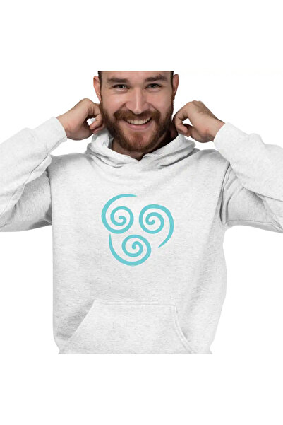 OEM Men's Hoodie Avatar Airbender Element Symbol Master of Air