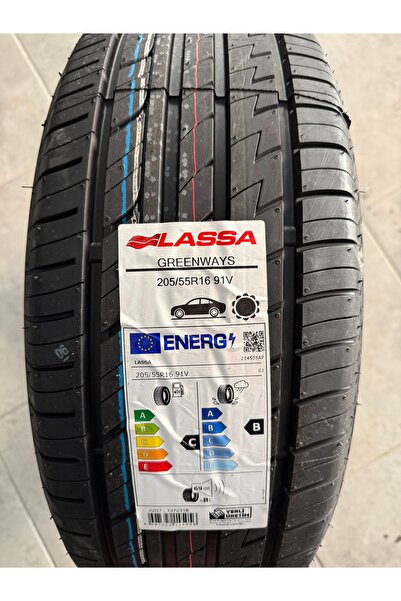 Lassa / 205/55R16 (GREENWAYS) 2025 YAZLIK LASTİK (1 adet fiyatıdır.)