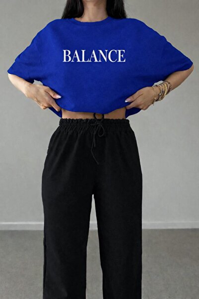 zeag SET DE TRICOU ȘI PANTALONI DE TRENING CU IMPRIMEU BALANCE PE PIEPT PENTR...