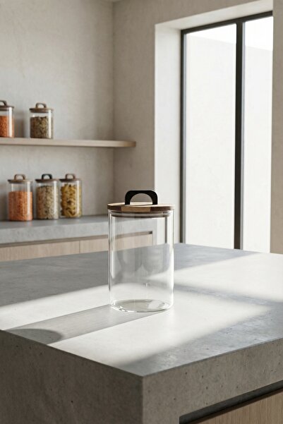 ACAR Calix Acacia Jar with Lid - 3000 ml