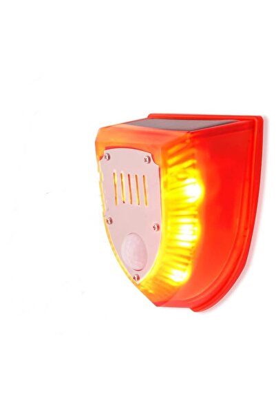 gaman Bağ Bahçe Arazi Şantiye Için Solar Alarm Havlama ve Silah Sesi Alarm Si...