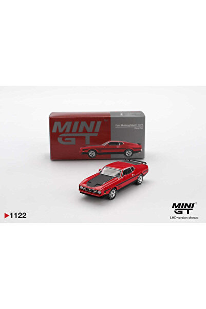 mini gt 1122 1/64 Ford Mustang Mach1 1971 Race Red