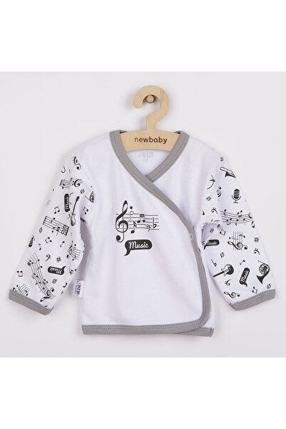 NEW BABY SHOP Cămașă de noapte New Baby Music Baby din bumbac, mărimea 56 (0-...