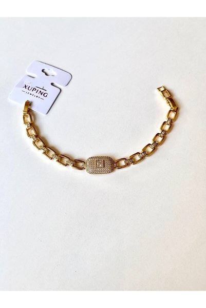 Açıkmeşe Ev Yaşam Ürünleri Vip Gold Zirkon Taşlı Kadın Gurmet Bileklik
