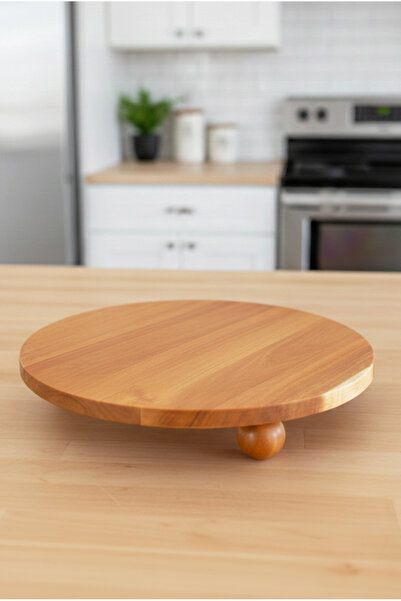 FH finehome Deep Acacia Top Pedestal Presentation Board 30cm