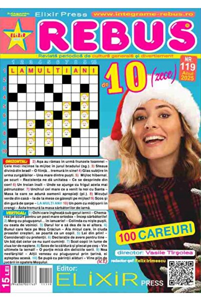 ELIXIR PRESS Rebus of ten No. 119