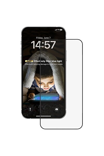 Anank Screen Protector for iPhone 16 Pro Max - 2.5D 3X Reinforced Anti-blue L...