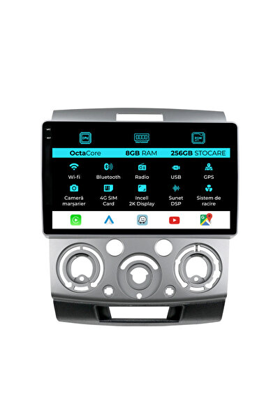 NavStore Ειδική πλοήγηση Ford Ranger (2005-2011), 2K, 8Gb Ram, 256Gb αποθήκευ...