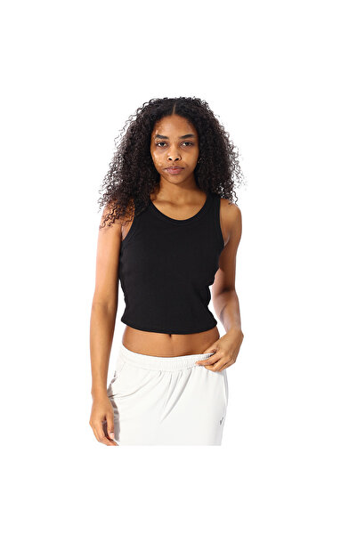 Sportive Suzu Kadın Siyah Günlük Stil Atlet 25YK023-SYH