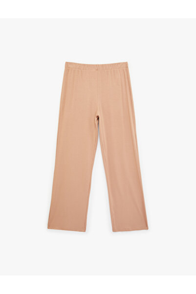 Koton Elastic Waist Viscose Pajama Bottoms