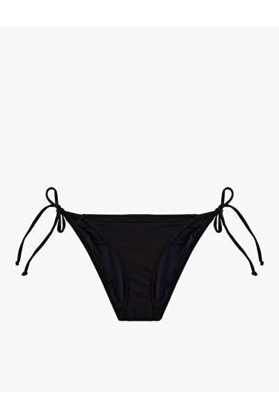 Koton Drawstring Bikini Bottom with Tie Sides