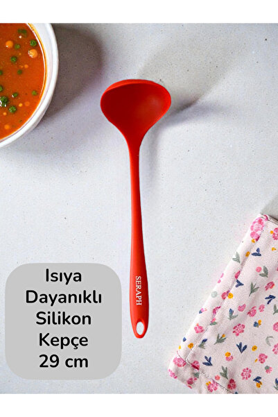 Seraph Isıya Dayanıklı Silikon Kepçe 29 cm 1 Adet