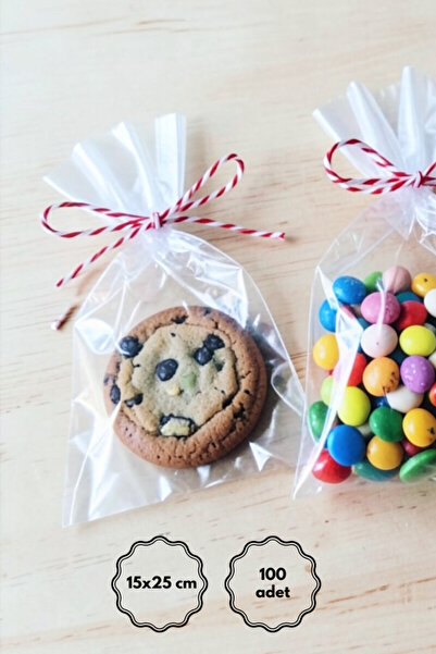 Bimotif Bantsız şeffaf OPP poşet 15x25 cm (100 adet)