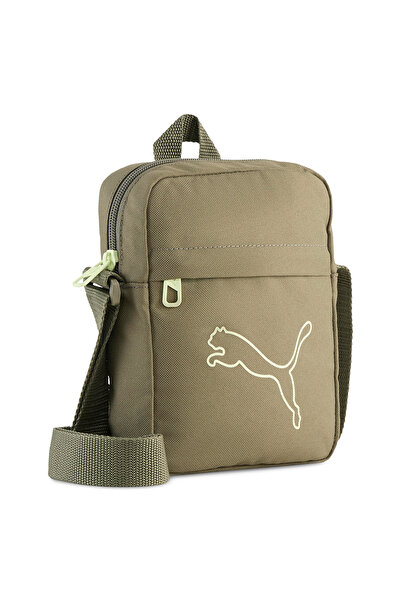 Puma Plus Portable Unisex Green Daily Style Shoulder Bag 09118230