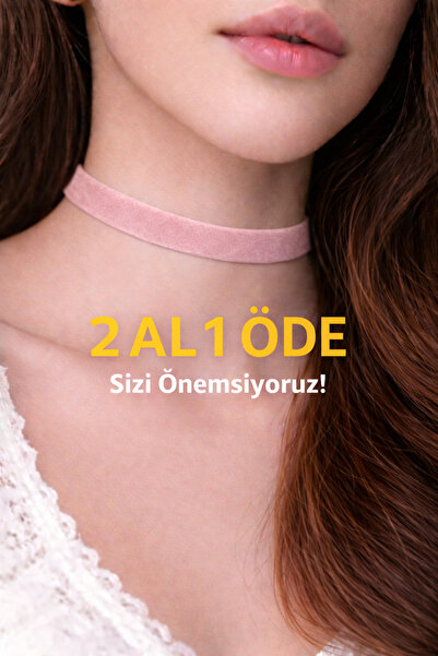 Liora De Mar Veloura Adjustable Choker Her Boyun İçin Uygun