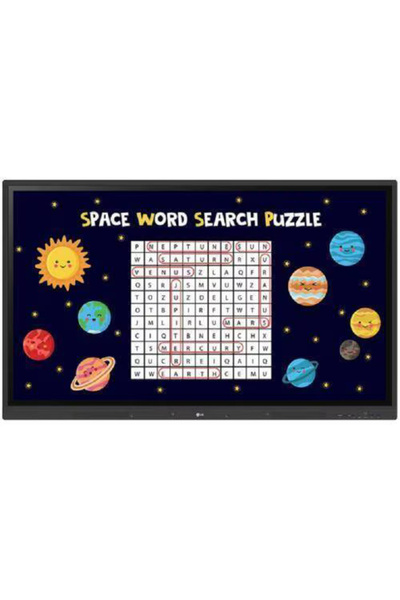 LG 75TR3DK Διαδραστική οθόνη αφής 75 ιντσών, μαύρη