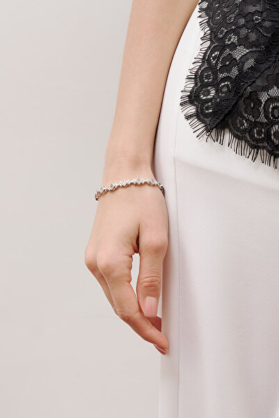 Manuka KARE TAŞLI BİLEKLİK GÜMÜŞ