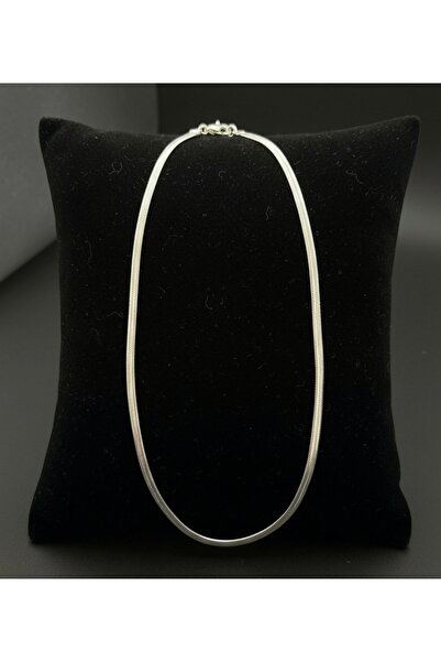 Silver Hunters Yılan Model Zincir 925 Ayar Gümüş Kolye