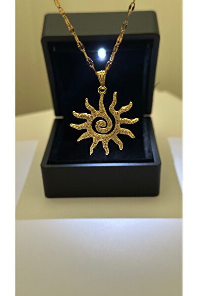 mibrillo قلادة من الفولاذ المقاوم للصدأ مع صندوق مضيء لعيد الحب، قلادة أنت ال...