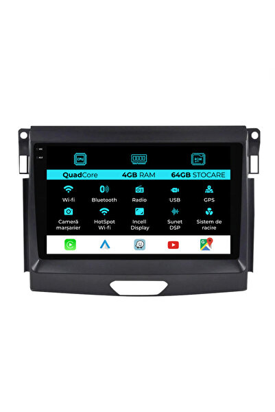 NavStore Navigatie Dedicata Ford Ranger (2015-2020),QuadCore, 9Inch, 4Gb Ram,...