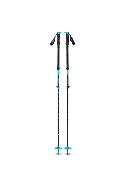 BLACK DİAMOND Expedition - telescopic ski poles, 110–155 cm (blue and black)
