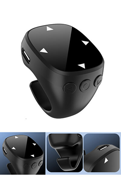 Asfal Bluetooth Mouse Dokunmatik Akıllı Yüzük Uzaktan Kumanda Tiktok Video Ka...