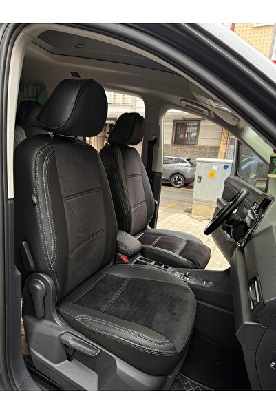 AKINCI غطاء مقعد السائق لسيارة فولكس فاجن كادي 2021-2025 - غطاء مقعد السيارة