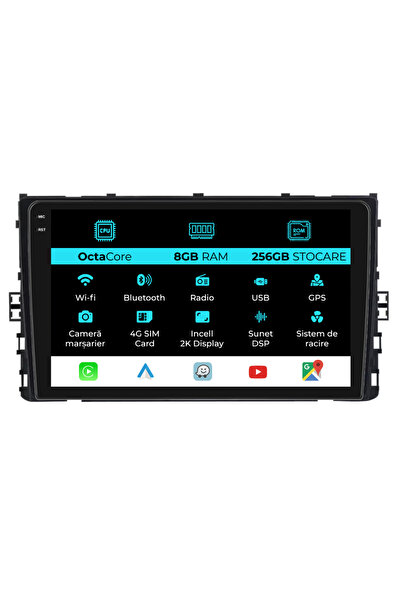 NavStore Ειδική πλοήγηση Volkswagen Taigo 2021+, 2K, 8Gb Ram, 256Gb αποθήκευσ...