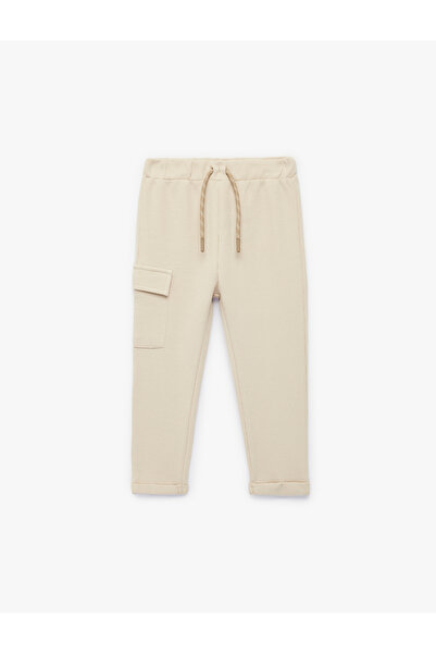 Koton Дънки с памучен подгънат подгъв и джоб