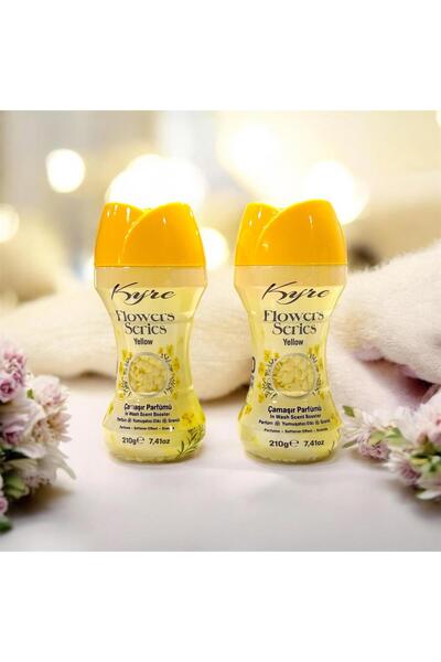 Kyre ÇAMASIR PARFÜMÜ ( FLOWERS SERİSİ ) YELLOW 210 GR * 2 ADET
