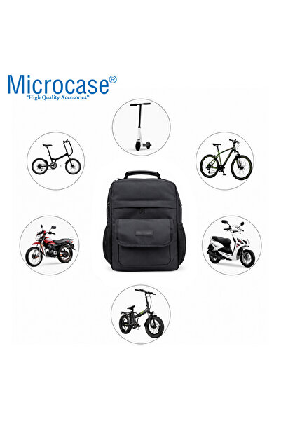 Microcase Omuz Askılı El Tutacaklı Scooter Bisiklet Motosiklet Çantası 20x30 ...
