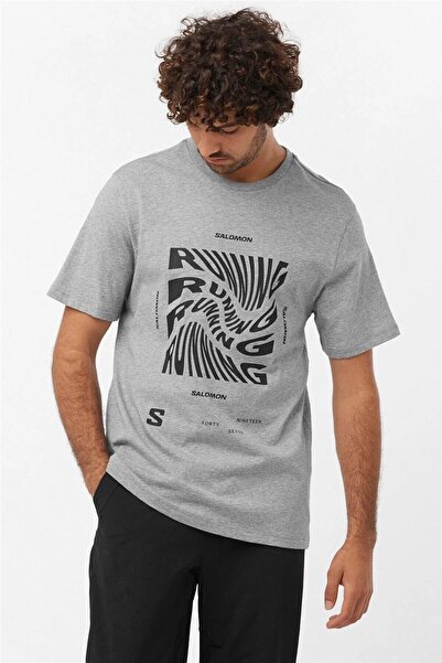 Salomon TRICOU RUNNING GRAPHIC SS M