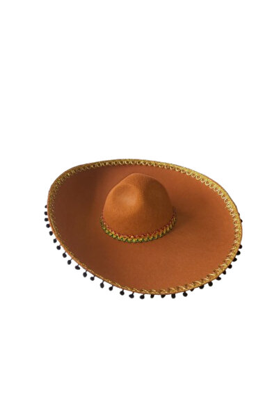 FDM Palarie sombrero mexican Big Fiesta maron
