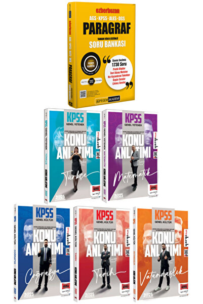 Pegem Akademi Yayıncılık Ezberbozan Paragraf Soru Bankası+ KPSS Türkçe-Matema...