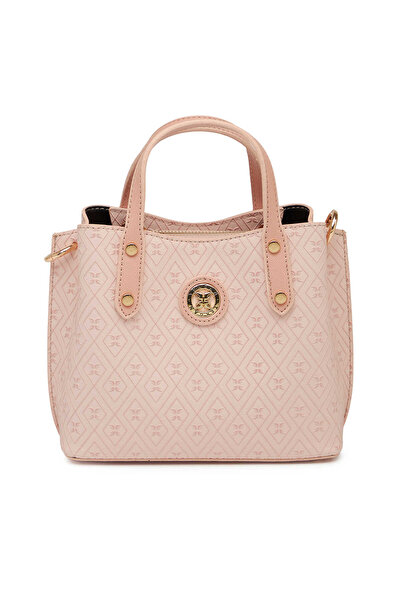 Tergan Pudra Print Kadın Çapraz Askılı Çanta - S1WPR0000806-S7R