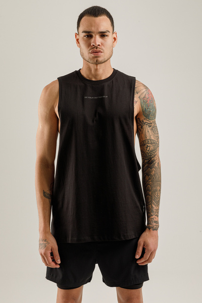 Airlife قميص داخلي رجالي من Better Self ذو فتحات عميقة وأكمام قطنية باللون ال...