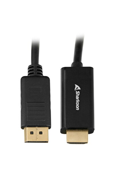 SHARKOON Displayport 1.2 to HDMI 4K Black 3m ACTIVE 4Kx2K 60hz cable adapter